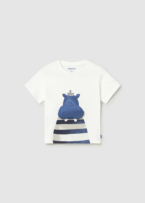Camiseta m/c aplique mayoral 1011