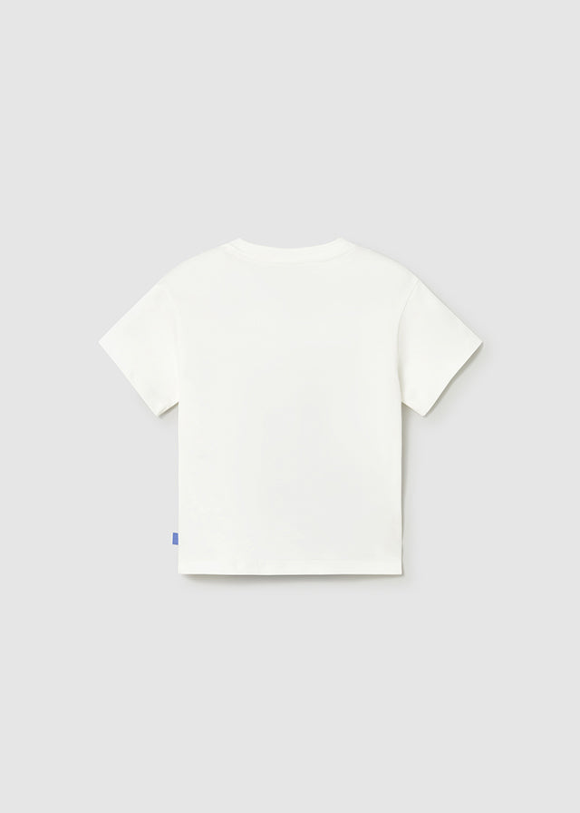 Camiseta m/c aplique mayoral 1011