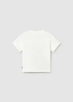 Camiseta m/c aplique mayoral 1011