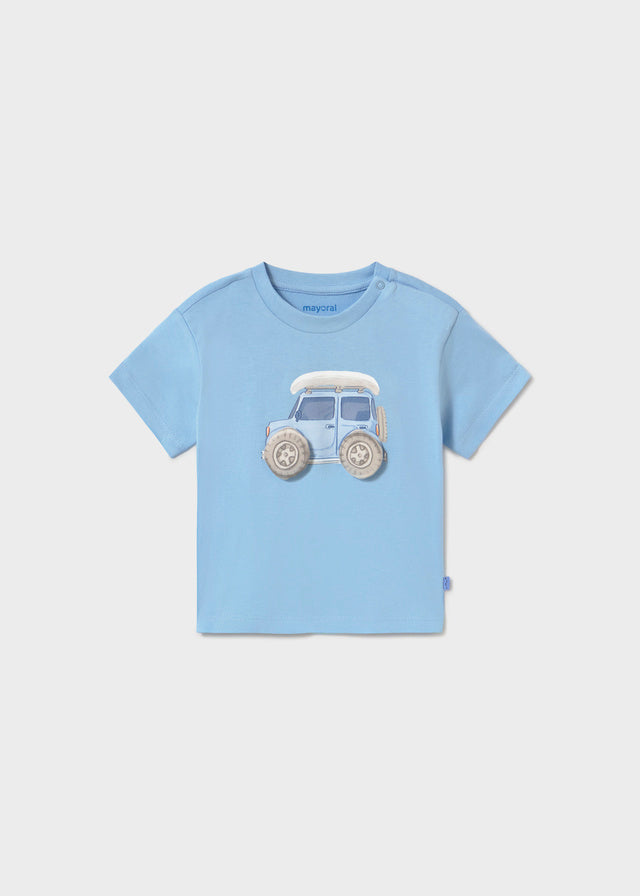 Camiseta m/c aplique mayoral 1011