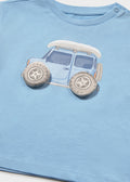 Camiseta m/c aplique mayoral 1011