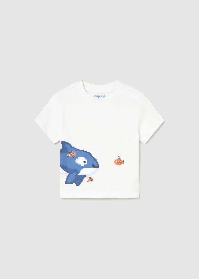 Camiseta m/c posicionada mayoral 1013