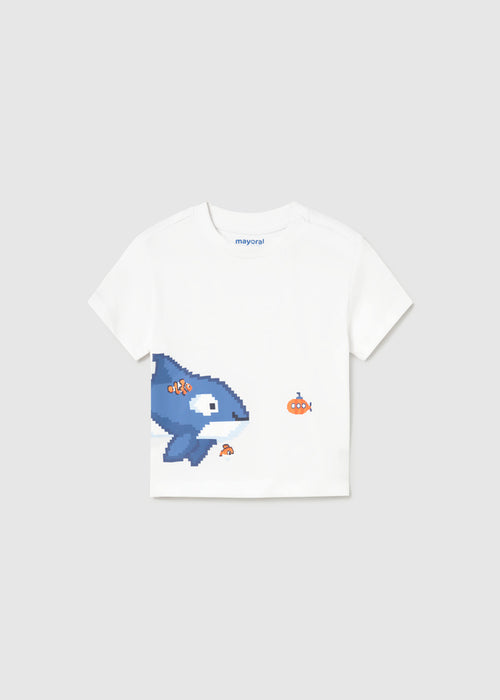 Camiseta m/c posicionada mayoral 1013