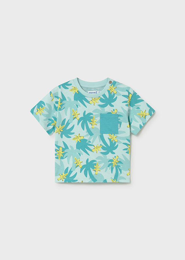 Camiseta m/c estampada mayoral 1014