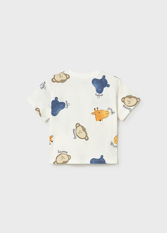 Camiseta m/c estampada mayoral 1014