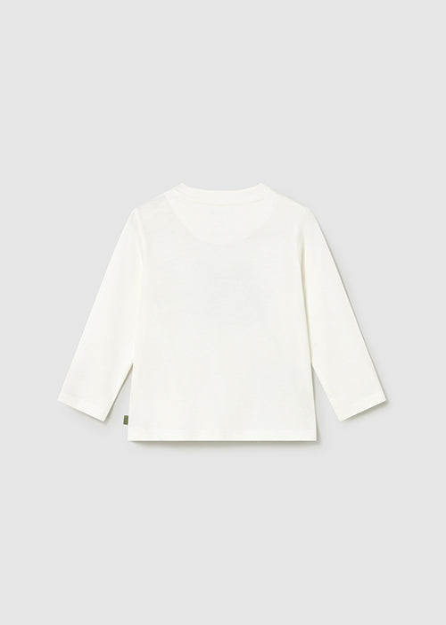 Camiseta m/l aplique mayoral 1017