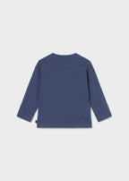 Camiseta m/l aplique mayoral 1017