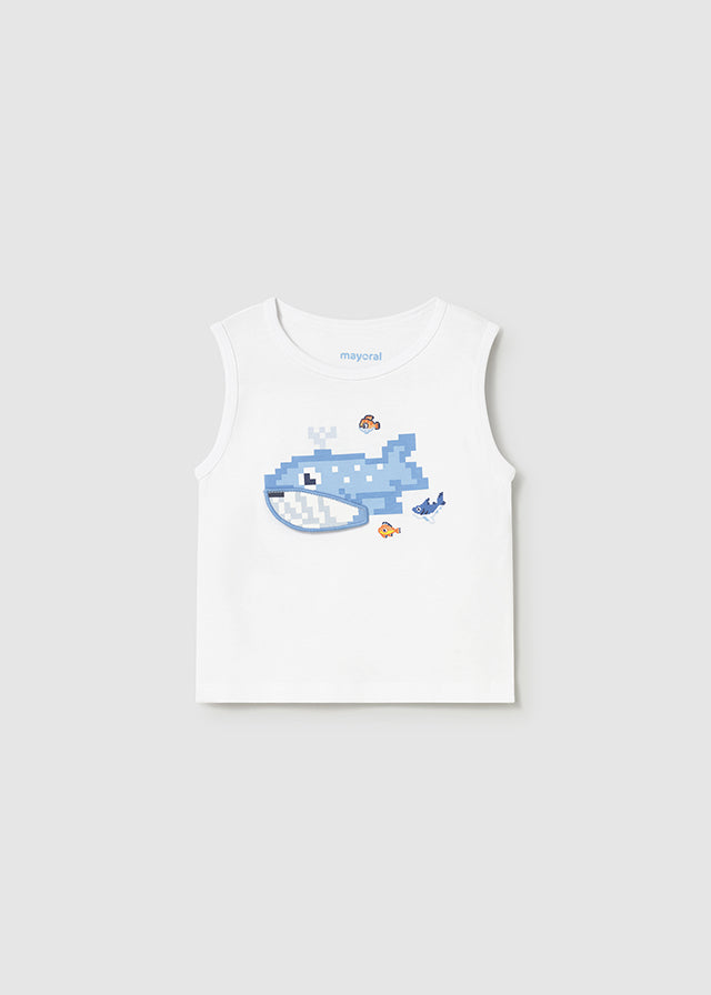 Camiseta tirantes play mayoral 1018