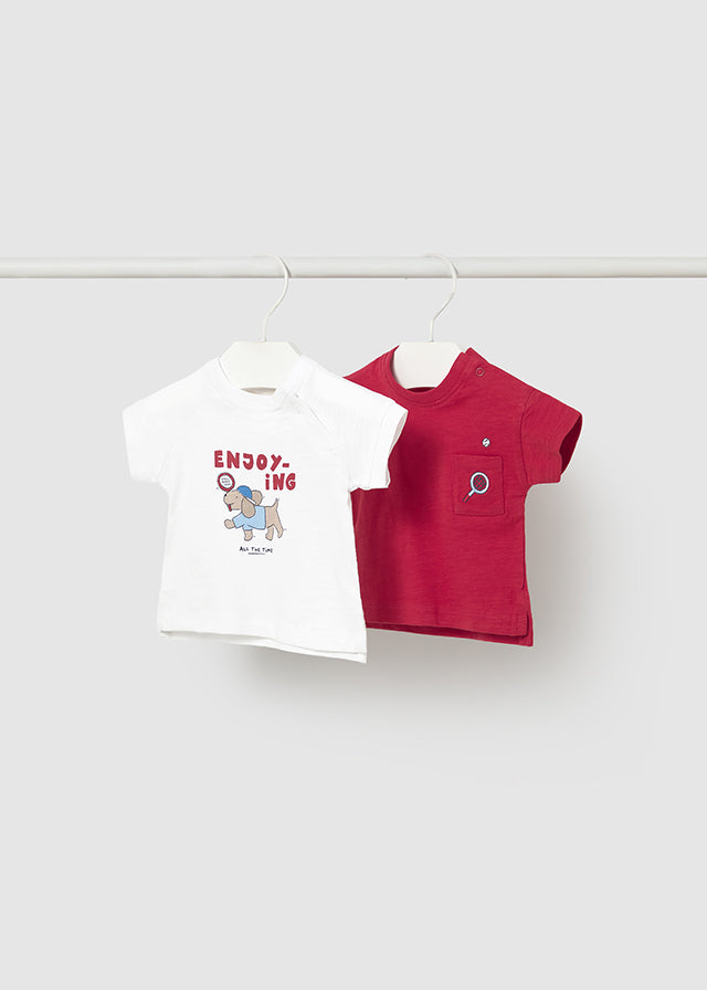 Set 2 camisetas m/c mayoral 1074