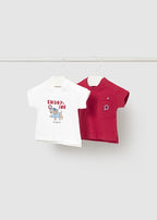 Set 2 camisetas m/c mayoral 1074