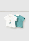 Set 2 camisetas m/c mayoral 1074
