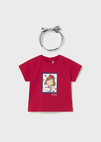 Camiseta m/c con diadema mayoral 1081