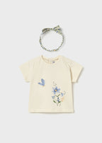Camiseta m/c con diadema mayoral 1081