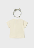 Camiseta m/c con diadema mayoral 1081