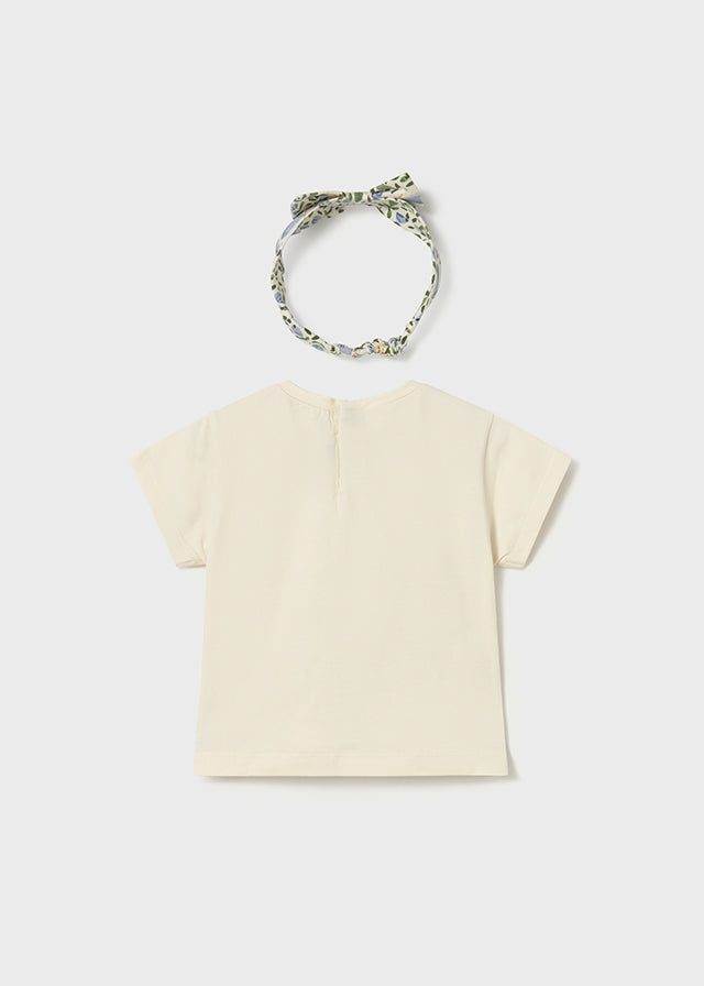 Camiseta m/c con diadema mayoral 1081