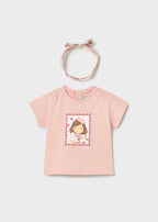 Camiseta m/c con diadema mayoral 1081
