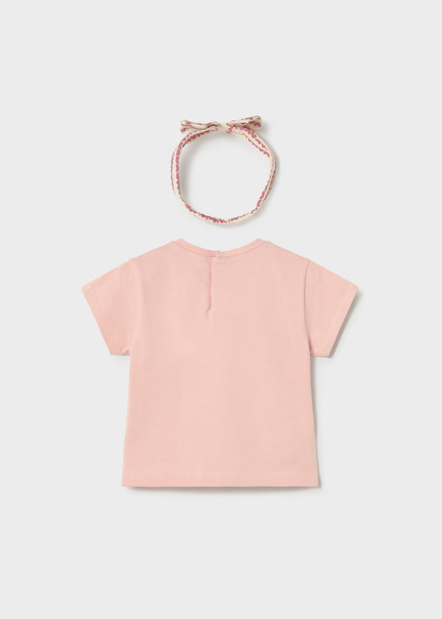 Camiseta m/c con diadema mayoral 1081