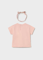 Camiseta m/c con diadema mayoral 1081