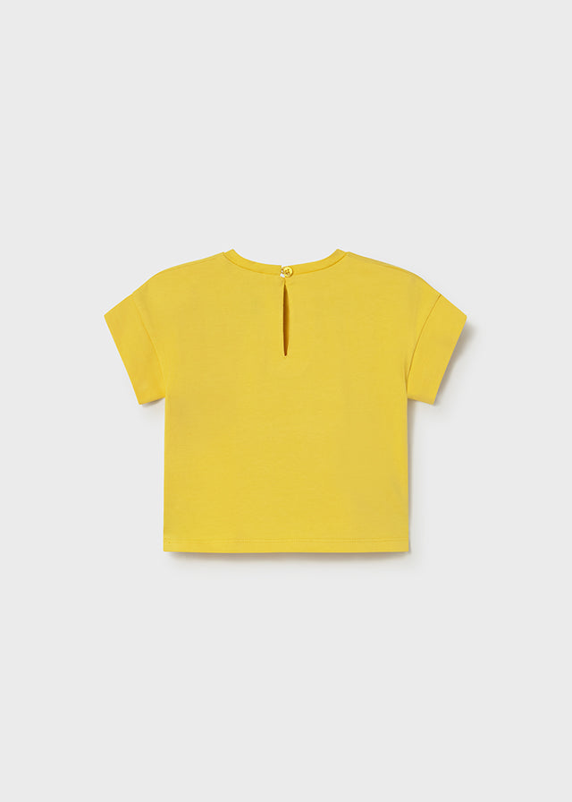 Camiseta m/c serigrafiada mayoral 1085