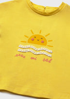 Camiseta m/c serigrafiada mayoral 1085