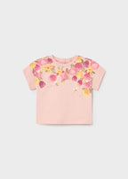 Camiseta m/c serigrafiada mayoral 1085