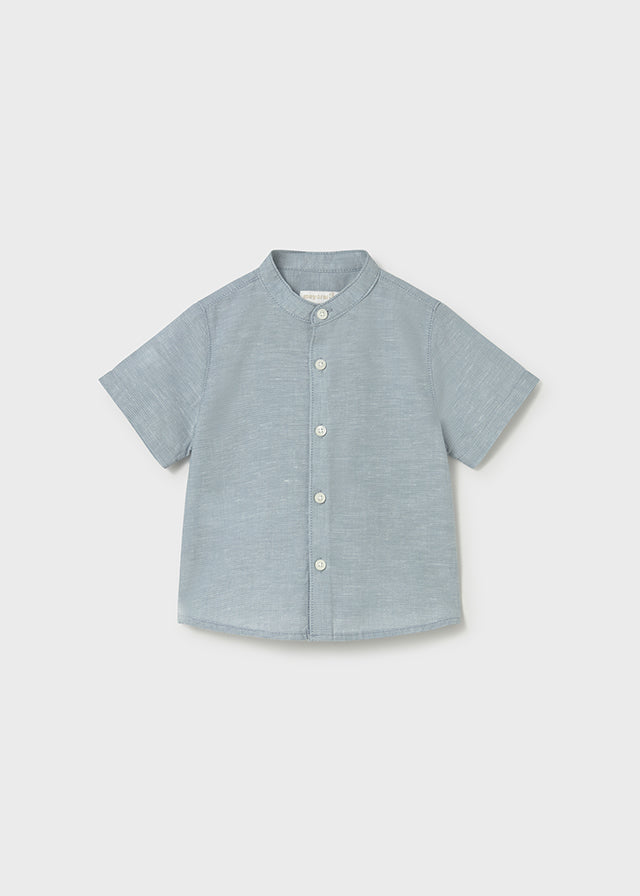 Camisa m/c lino cuello mao mayoral 1111