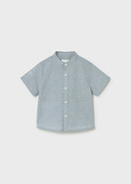 Camisa m/c lino cuello mao mayoral 1111