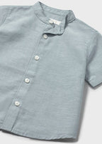 Camisa m/c lino cuello mao mayoral 1111