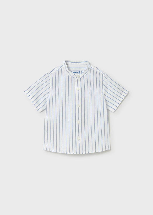 Camisa m/c lino cuello mao mayoral 1111
