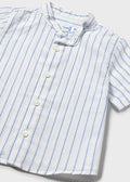 Camisa m/c lino cuello mao mayoral 1111