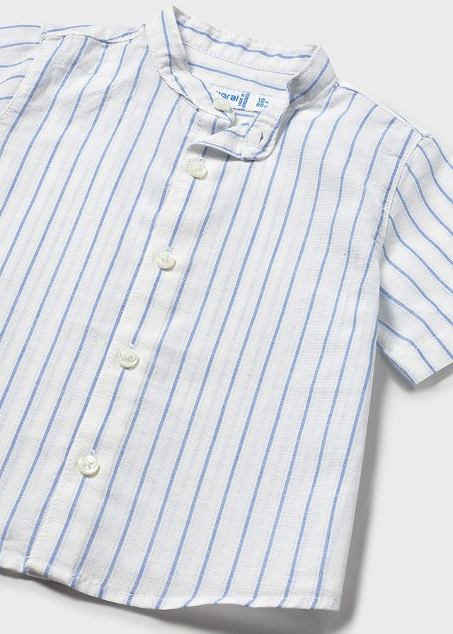 Camisa m/c lino cuello mao mayoral 1111