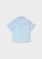 Camisa m/c lino cuello mao mayoral 1111
