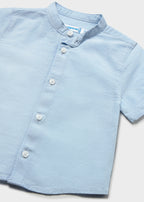 Camisa m/c lino cuello mao mayoral 1111