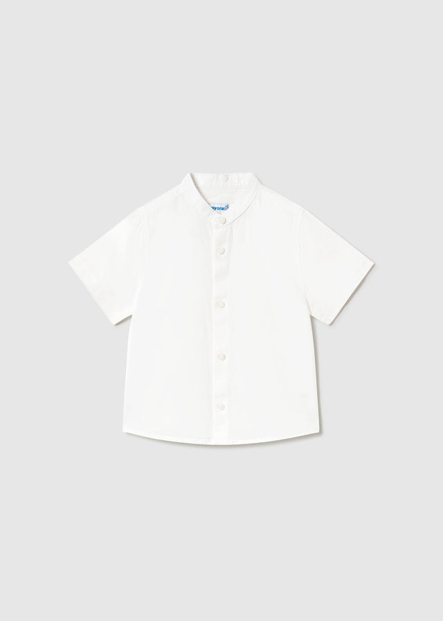Camisa m/c lino cuello mao mayoral 1111