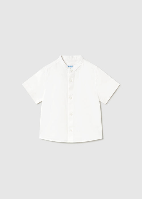 Camisa m/c lino cuello mao mayoral 1111