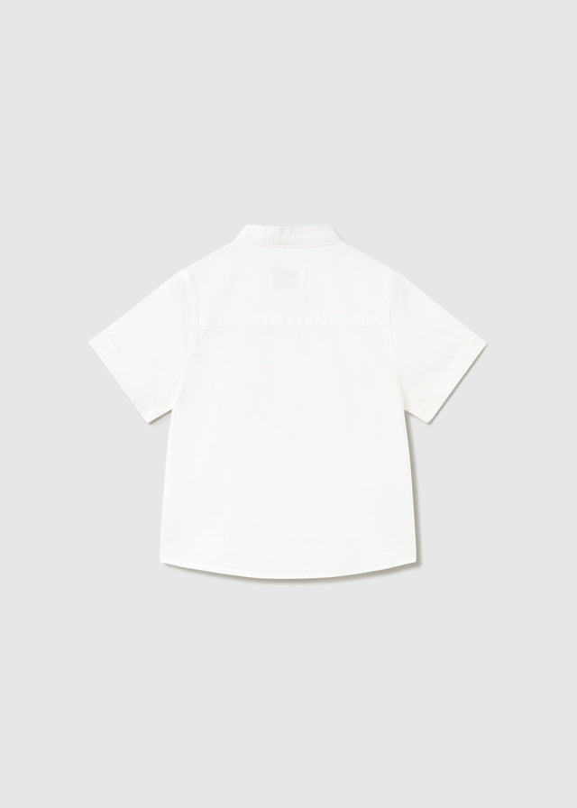 Camisa m/c lino cuello mao mayoral 1111