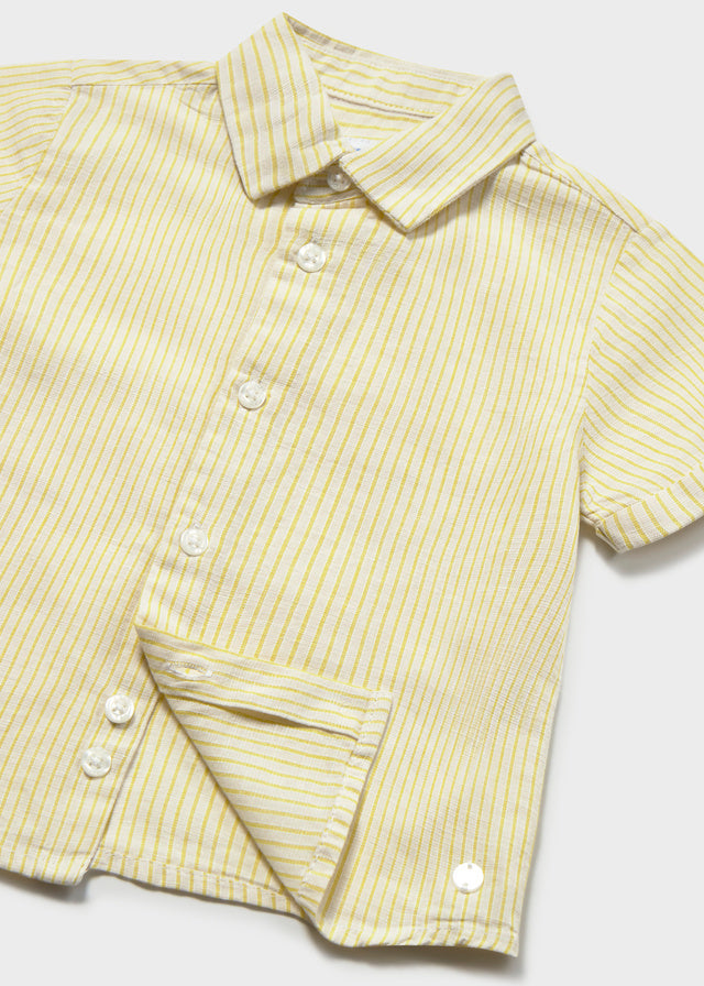Camisa m/c lino c/camisero mayoral 1112