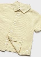 Camisa m/c lino c/camisero mayoral 1112