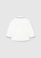 Camisa m/l vestir pajarita mayoral 1115
