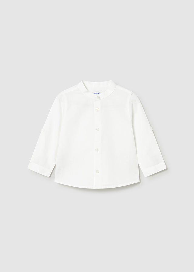 Camisa m/l lino cuello mao mayoral 1116