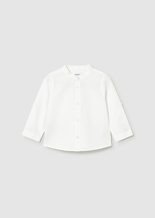 Camisa m/l lino cuello mao mayoral 1116