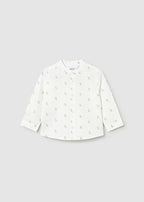 Camisa m/l lino cuello mao mayoral 1116