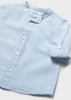 Camisa m/l lino cuello mao mayoral 1116