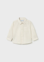 Camisa m/l lino c/camisero mayoral 1118