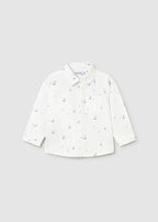 Camisa m/l lino c/camisero mayoral 1118