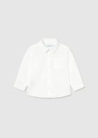 Camisa m/l lino c/camisero mayoral 1118