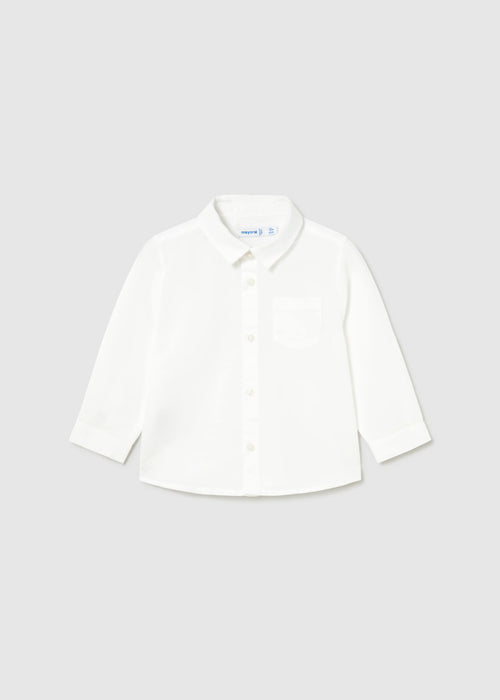Camisa m/l lino c/camisero mayoral 1118