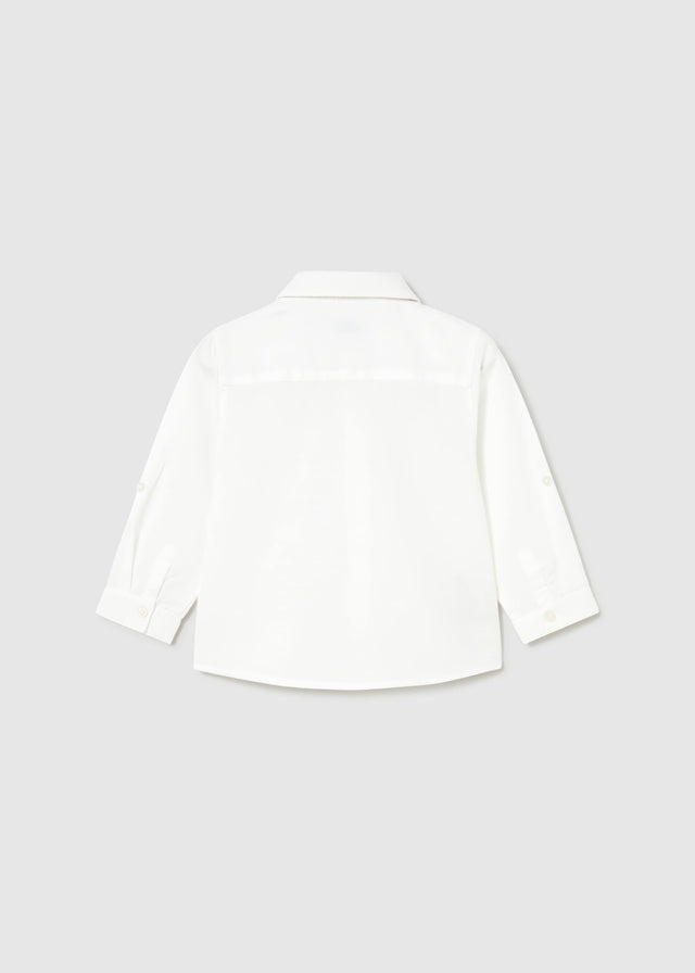 Camisa m/l lino c/camisero mayoral 1118