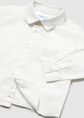 Camisa m/l lino c/camisero mayoral 1118