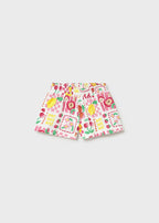 Pantalon corto punto estampado mayoral 1204